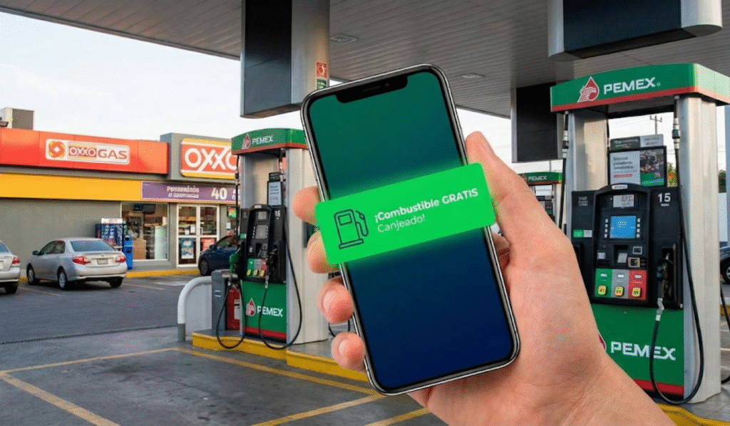 Tarjeta de puntos gasolina