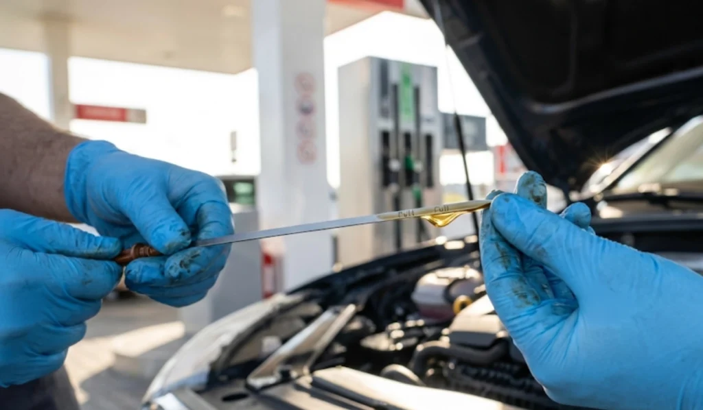 Cambio de aceite auto