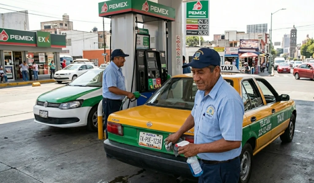 gasolinera para flotillas