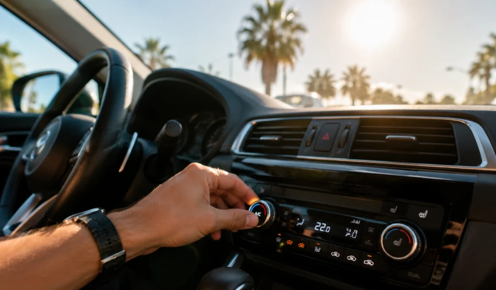 aire acondicionado del auto